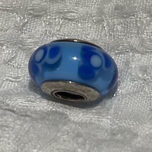 Pandora Blue MuranoGlass Bead Charm
